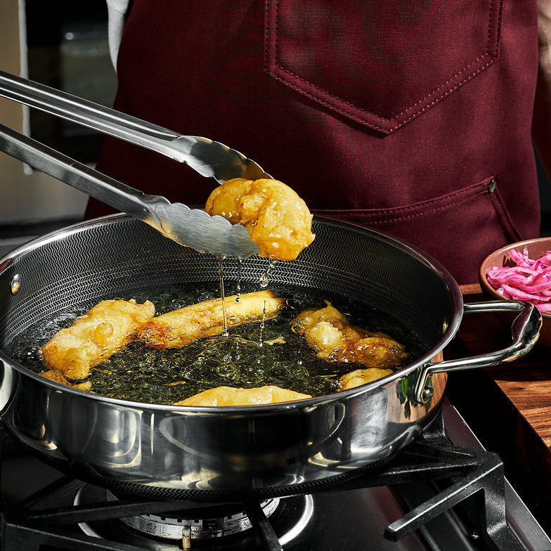 3 Litre Hybrid Deep Sauté Pan with Lid