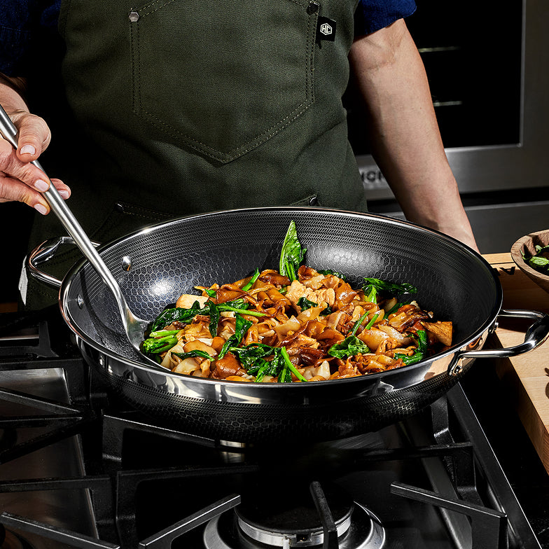 35 cm Hybrid Wok with Lid