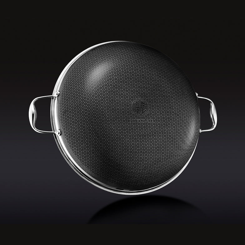 35 cm Hybrid Wok with Lid