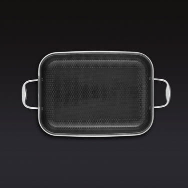 Hybrid Roasting Pan with Rack, 23 x 33 cm