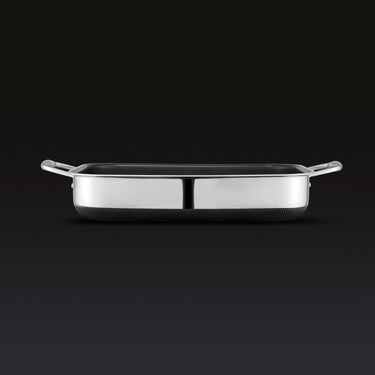 Hybrid Roasting Pan with Rack, 23 x 33 cm