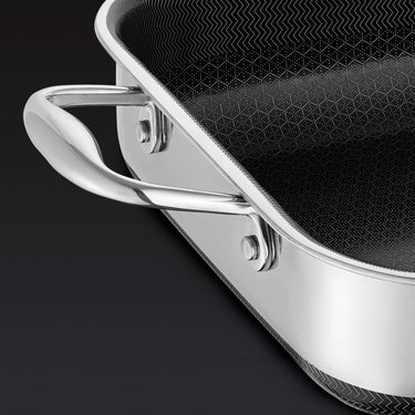 Hybrid Roasting Pan with Rack, 23 x 33 cm