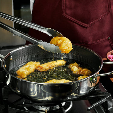 3 Litre Hybrid Deep Sauté Pan with Lid