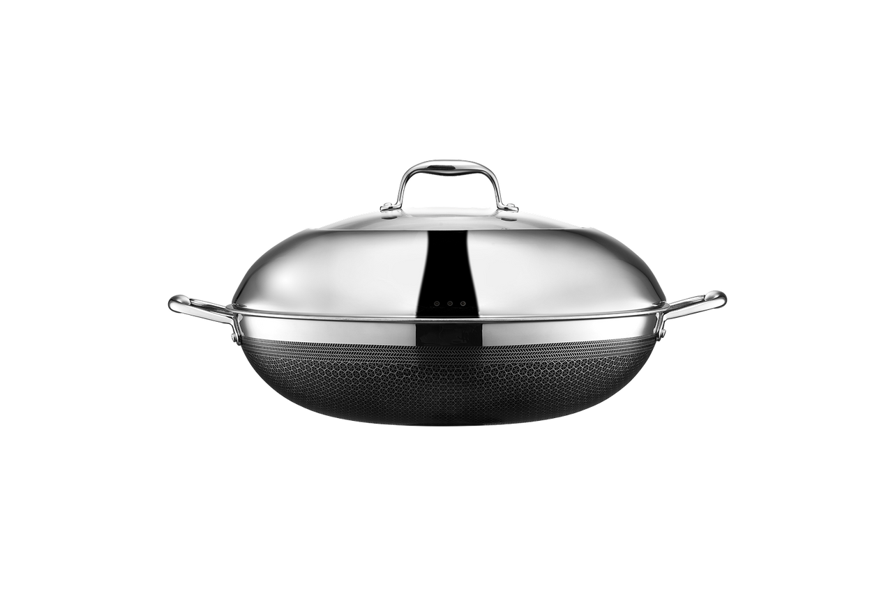 35 cm Hybrid Wok with Lid