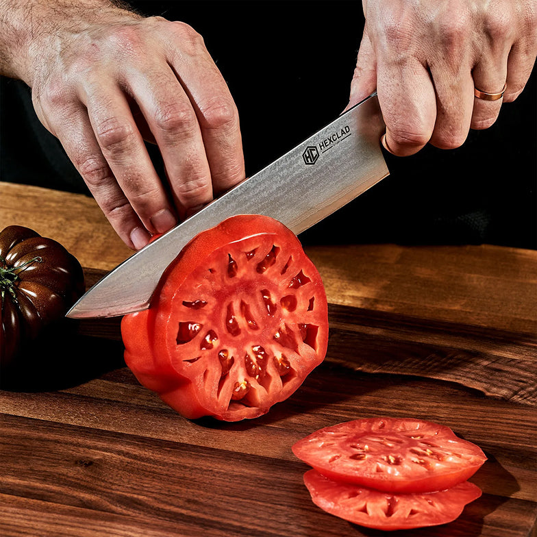 Essential Damascus Steel Knife Set, 6pc