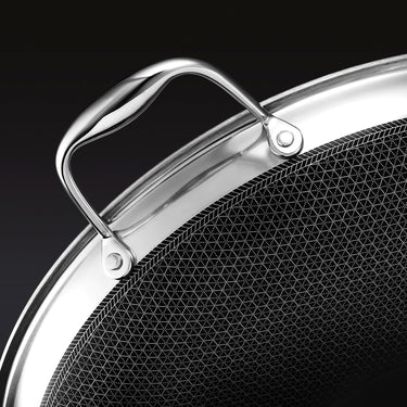 35cm HexClad Hybrid Pan with Lid