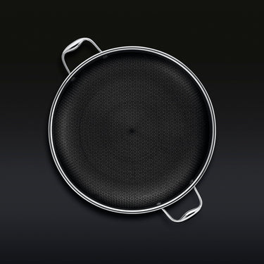 35cm HexClad Hybrid Pan with Lid